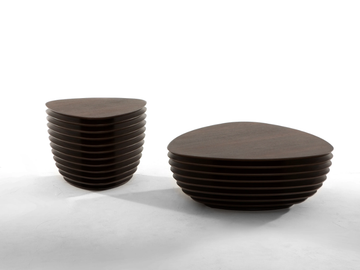 REA - Triangular wooden coffee table by Tonin Casa - view 2